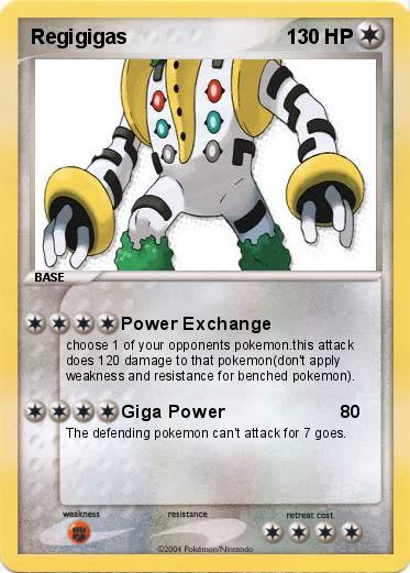 Pokemon Regigigas  