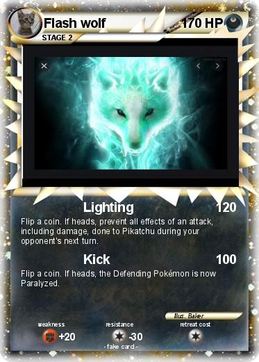 Pokemon Flash wolf