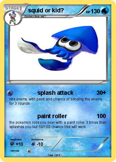 Pokemon squid or kid?