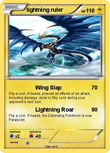 Pokemon lightning ruler