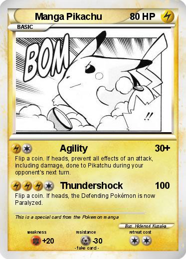 Pokemon Manga Pikachu