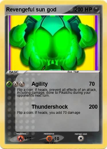 Pokemon Revengeful sun god