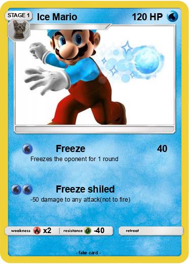 Pokemon Ice Mario