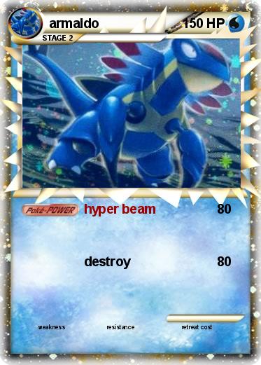 Pokemon armaldo