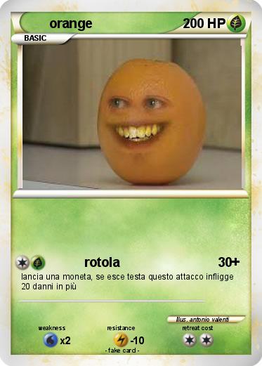 Pokemon orange