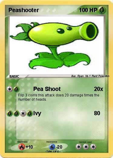 Pokemon Peashooter