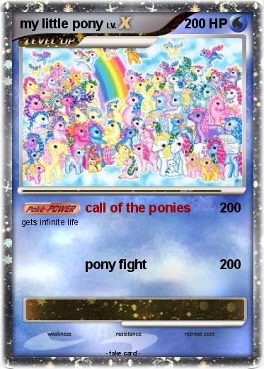 Pokemon my little pony