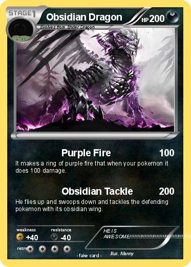 Pokemon Obsidian Dragon