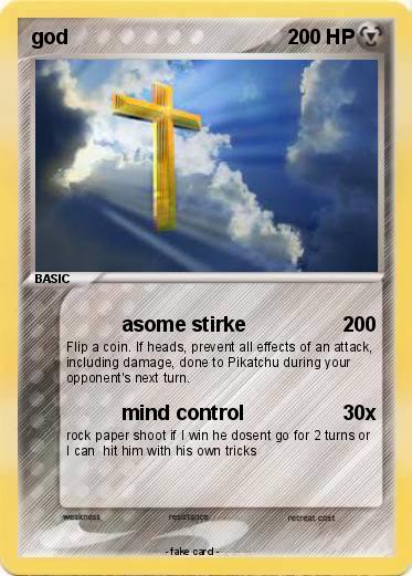 Pokemon god