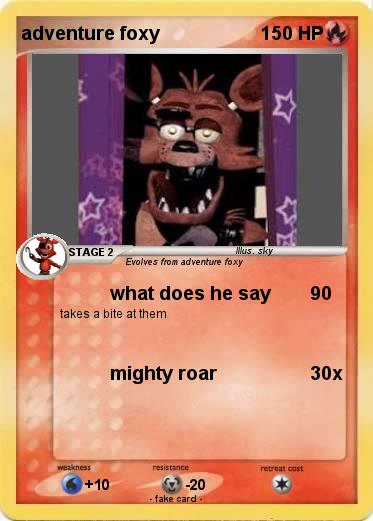 Pokemon adventure foxy