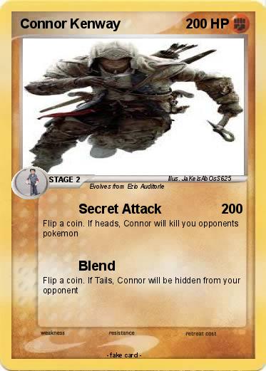 Pokemon Connor Kenway
