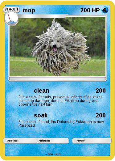 Pokemon mop
