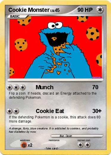 Pokemon Cookie Monster