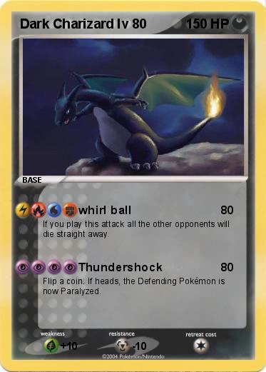 Pokemon Dark Charizard lv 80