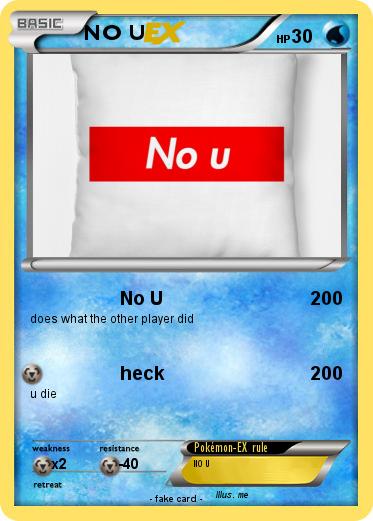 Pokemon NO U