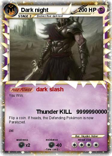 Pokemon Dark night