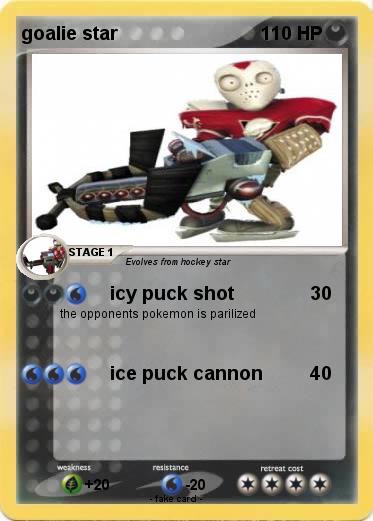 Pokemon goalie star