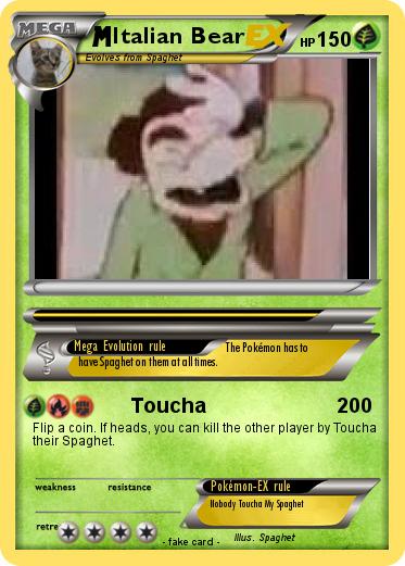 Pokemon Italian Bear