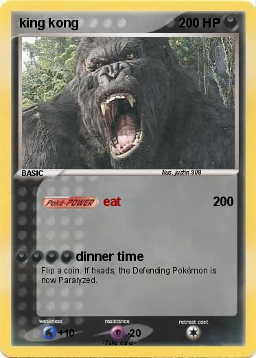 Pokemon king kong