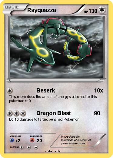 Pokemon Rayquazza