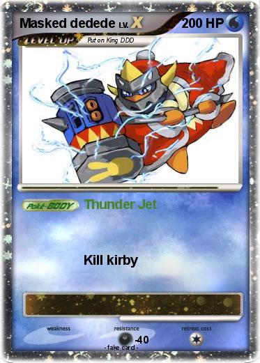 Pokemon Masked dedede