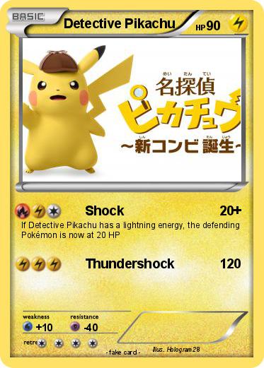 Pokemon Detective Pikachu
