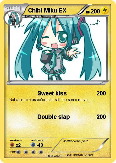 Pokemon Chibi Miku EX