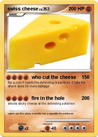Pokemon swiss cheese