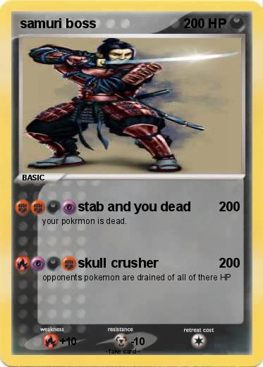 Pokemon samuri boss