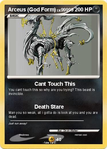 Pokemon Arceus (God Form)