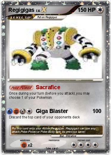 Pokemon Regigigas