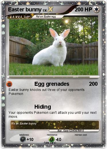 Pokemon Easter bunny