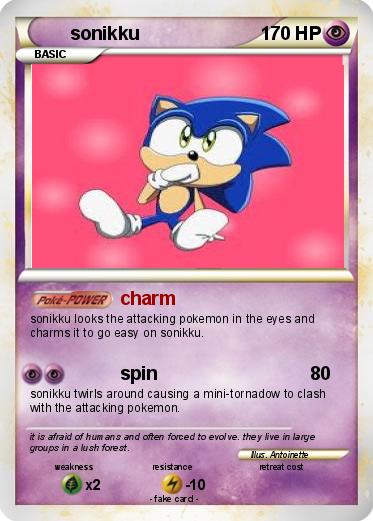 Pokemon sonikku