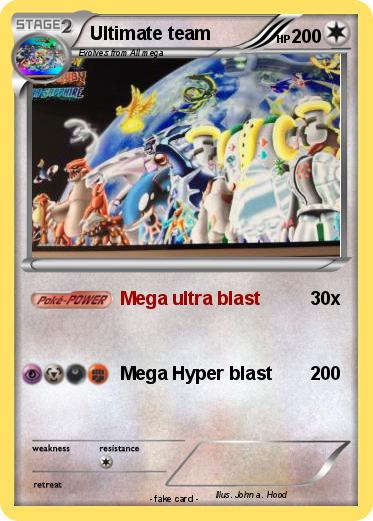 Pokemon Ultimate team