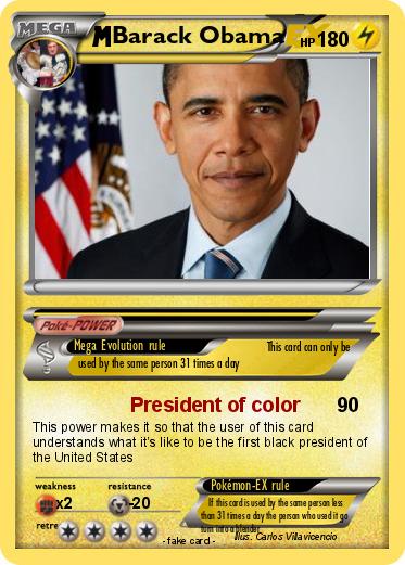 Pokemon Barack Obama