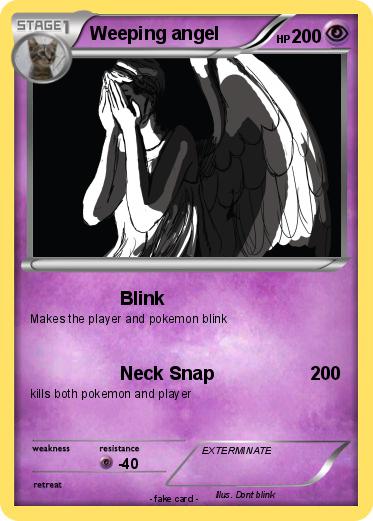 Pokemon Weeping angel