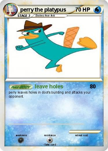 Pokemon perry the platypus