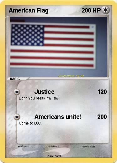 Pokemon American Flag