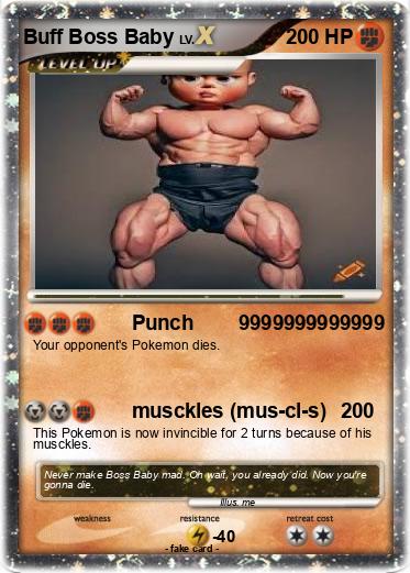 Pokemon Buff Boss Baby