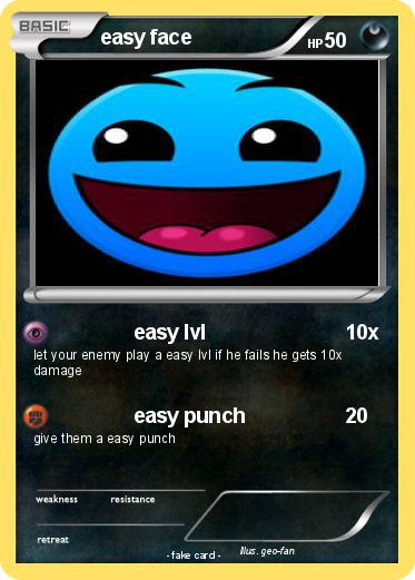 Pokemon easy face