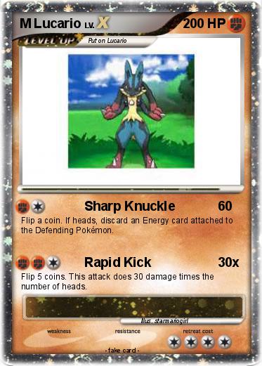 Pokemon M Lucario