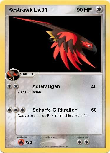 Pokemon Kestrawk Lv.31