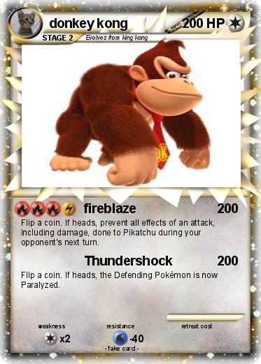 Pokemon donkey kong
