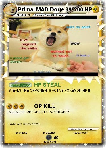 Pokemon Primal MAD Doge 999