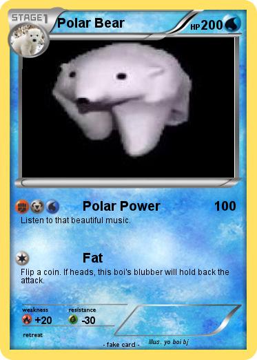 Pokemon Polar Bear