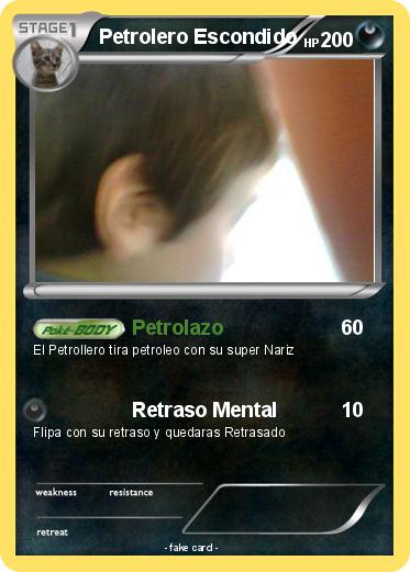 Pokemon Petrolero Escondido