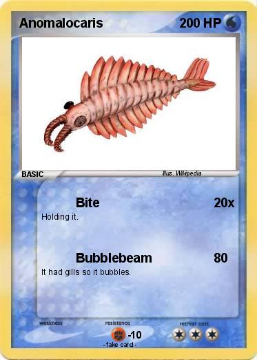 Pokemon Anomalocaris