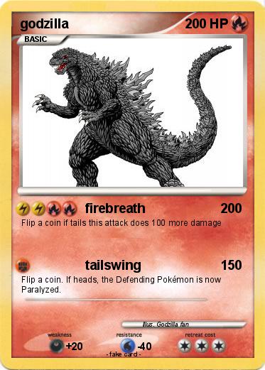 Pokemon godzilla