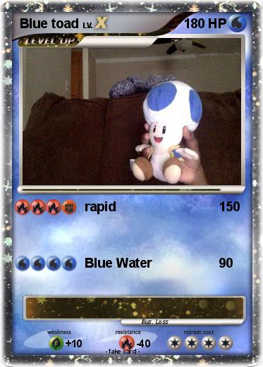 Pokemon Blue toad