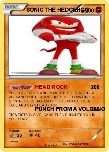 Pokemon SONIC THE HEDGEHOG